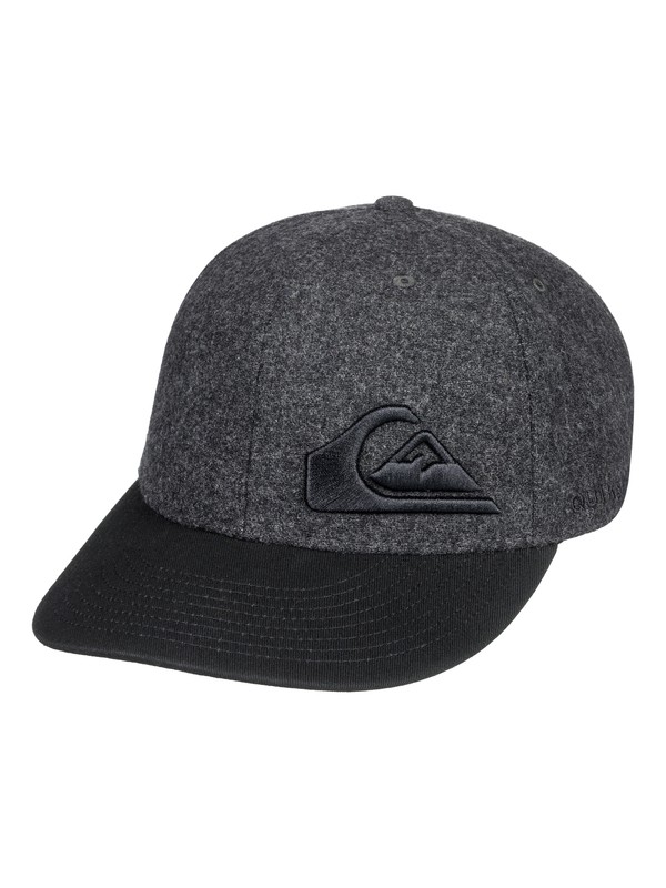 quiksilver, Final - Gorra Flexfit, DARK GREY HEATHER (krph) 0 Final - Gorra Flexfit Negro AQBHA03280 Quiksilver