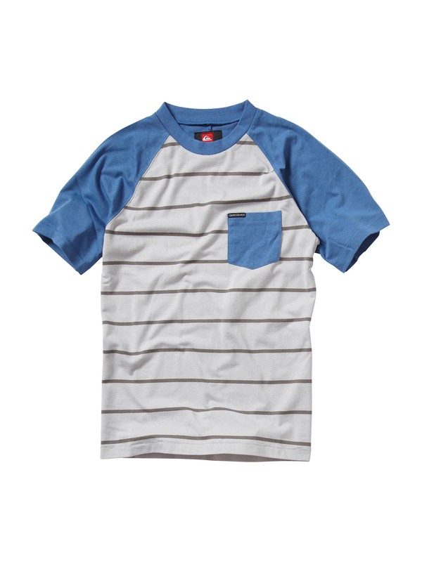 quiksilver, Boys 8-16 Lennox T-Shirt, HAZE (sgr3) 0 Boys 8-16 Lennox T-Shirt AQBKT00021 Quiksilver