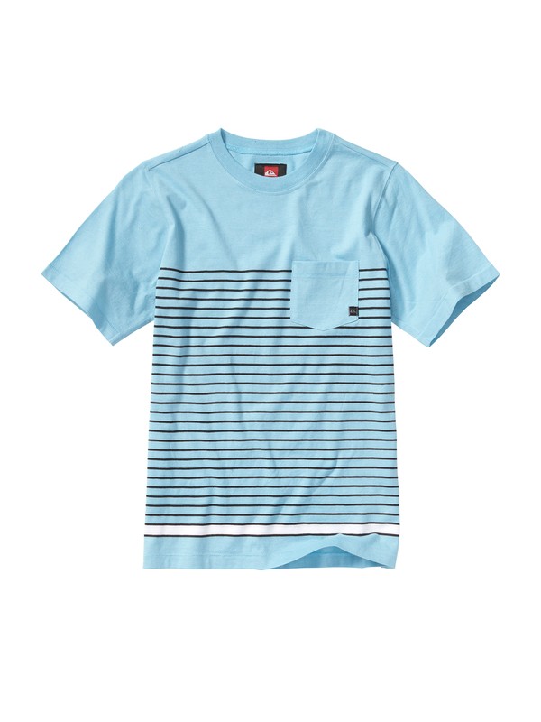 quiksilver, Boys 8-16 Dialed In T-Shirt, LAGOON (bhr3) 0 Boys 8-16 Dialed In T-Shirt AQBKT00058 Quiksilver