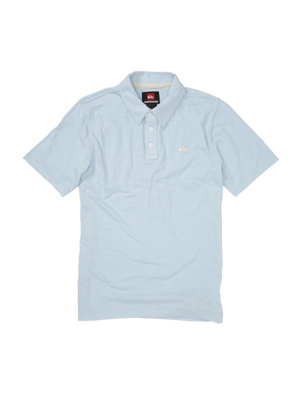 quiksilver, Boys 8-16 Get It Polo Shirt, ICICLE (bfg0) 0 Boys 8-16 Get It Polo Shirt AQBKT00060 Quiksilver