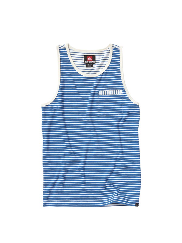 quiksilver, Boys 8-16 Coastal Feeder Tank Top, BRIGHT COBALT (bpc3) 0 Boys 8-16 Coastal Feeder Tank Top AQBKT00074 Quiksilver