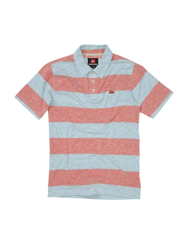 quiksilver, Boys 8-16 Mind Gap Polo Shirt, ICICLE (bfg3) 0 Boys 8-16 Mind Gap Polo Shirt AQBKT00087 Quiksilver