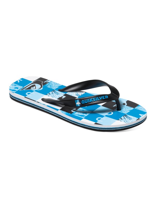 quiksilver, Molokai Check Remix - Chanclas, BLACK/BLUE/WHITE (xkbw) 0 Molokai Check Remix - Chanclas AQBL100096 Quiksilver