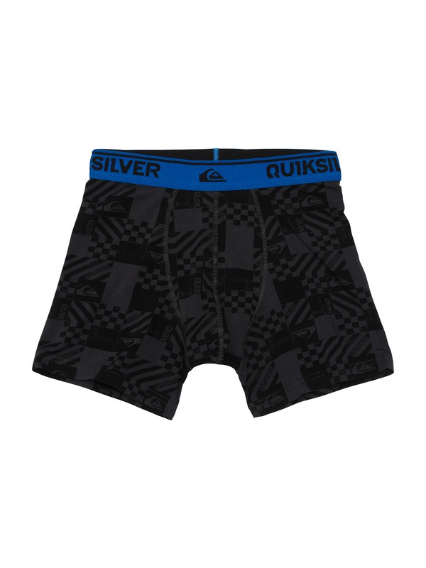quiksilver, Boys 8-16 Tyson Boxer Briefs, DARK CHARCOAL (kta0) 0 Boys 8-16 Tyson Boxer Briefs AQBLW00001 Quiksilver