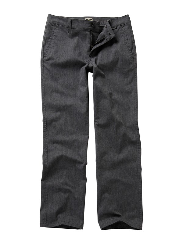 quiksilver, Boys 8-16 Union Heather Pants, BLACK (kvjh) 0 Boys 8-16 Union Heather Pants AQBNP00002 Quiksilver