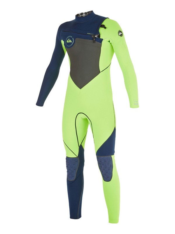 quiksilver, AG47 Performance 4/3mm - Combinaison zip poitrine, F. LIME/ INK BLUE (xggk) 0 AG47 Performance 4/3mm - Combinaison zip poitrine AQBW103020 Quiksilver