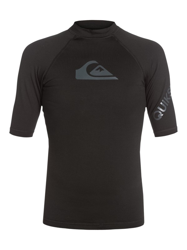 quiksilver, Heater - Short Sleeve Rash Vest, BLACK (kvd0) 0 Heater - Short Sleeve Rash Vest AQBWR03013 Quiksilver