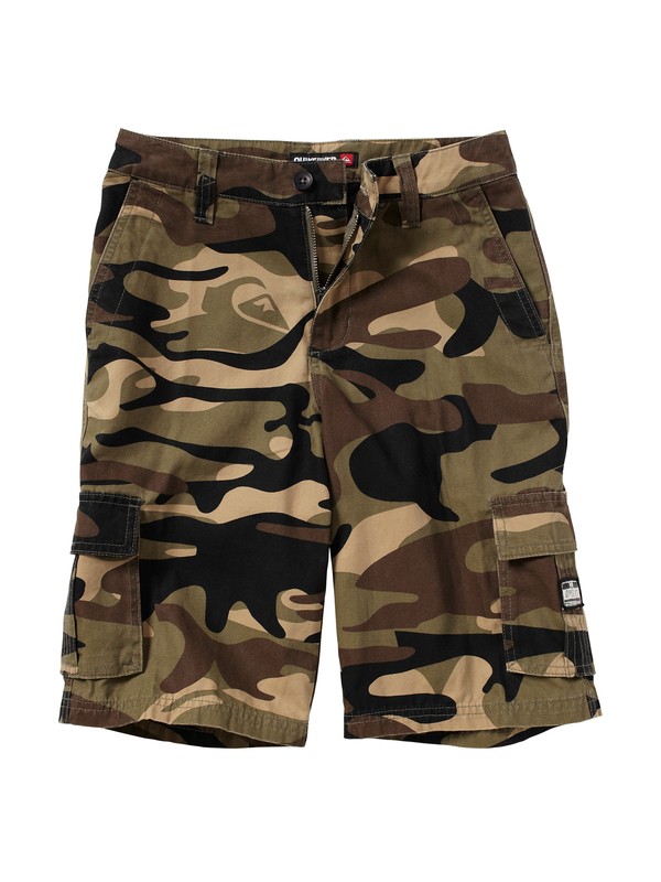 quiksilver, Boys 8-16 Sue Fley Camo Shorts, FATIGUE GREEN (fgr) 0 Boys 8-16 Sue Fley Camo Shorts AQBWS00020 Quiksilver