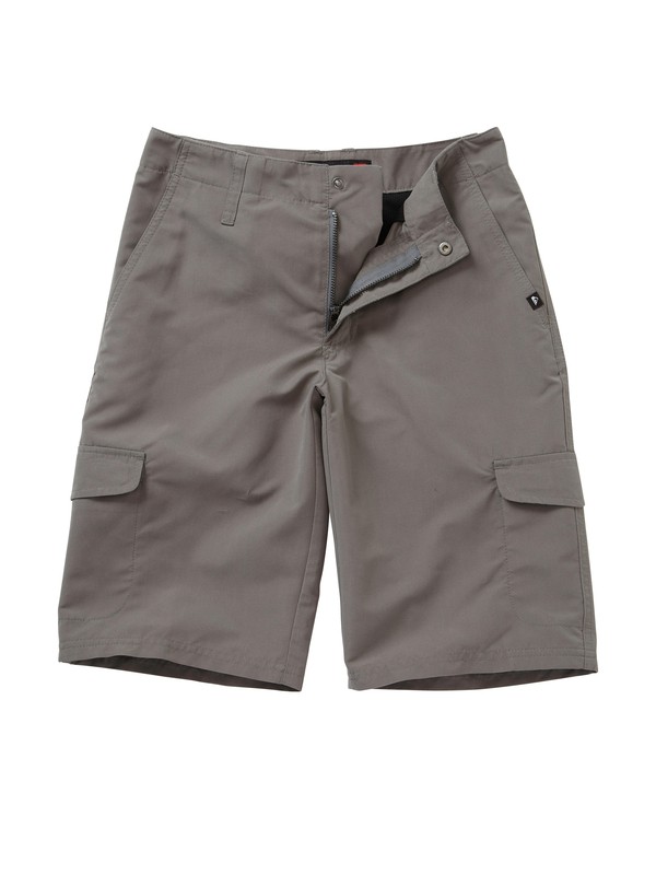 quiksilver, Boys 8-16 Platoon Walk Shorts, METAL (kpc0) 0 Boys 8-16 Platoon Walk Shorts AQBWS00090 Quiksilver