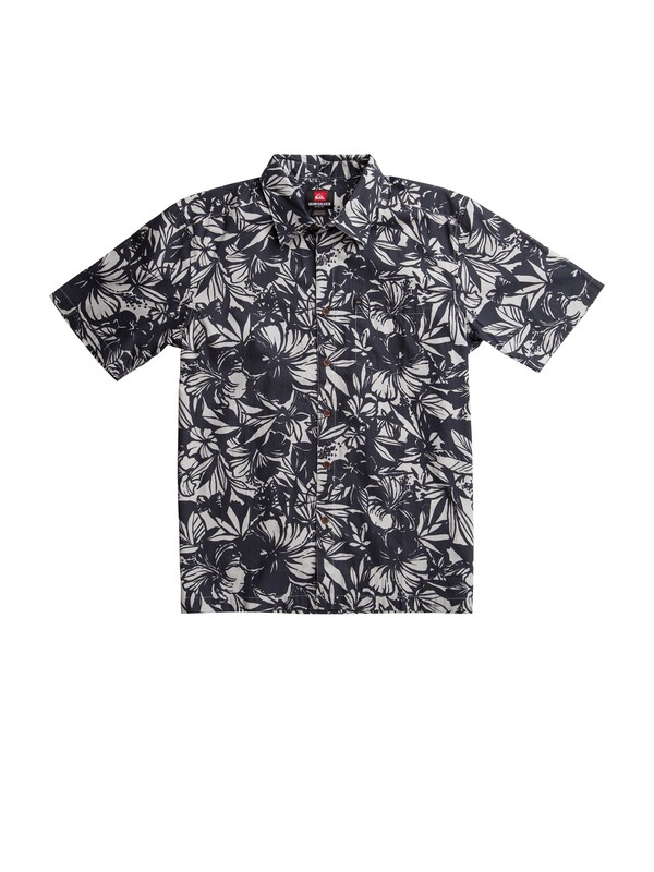 quiksilver, Boys 8-16 Izu Izu Short Sleeve Shirt, IZU IZU ALLOY (sgr6) 0 Boys 8-16 Izu Izu Short Sleeve Shirt AQBWT00097 Quiksilver