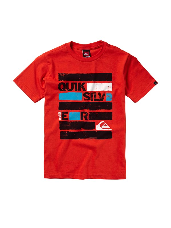 quiksilver, Boys 8-16 Decaf T-Shirt, VINTAGE RED (rqf0) 0 Boys 8-16 Decaf T-Shirt AQBZT00210 Quiksilver