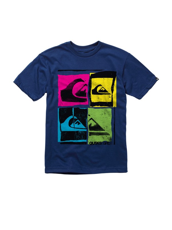 quiksilver, Boys 8-16 Iconoclass T-shirt, TWILIGHT BLUE (bsa0) 0 Boys 8-16 Iconoclass T-shirt AQBZT00302 Quiksilver