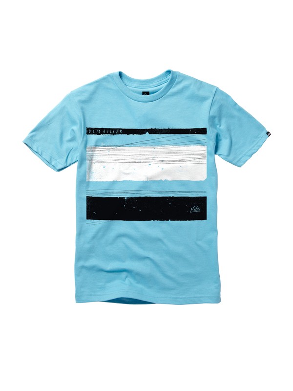 quiksilver, Boys 8-16 Pillar T-shirt, LAGOON (bhr0) 0 Boys 8-16 Pillar T-shirt AQBZT00305 Quiksilver