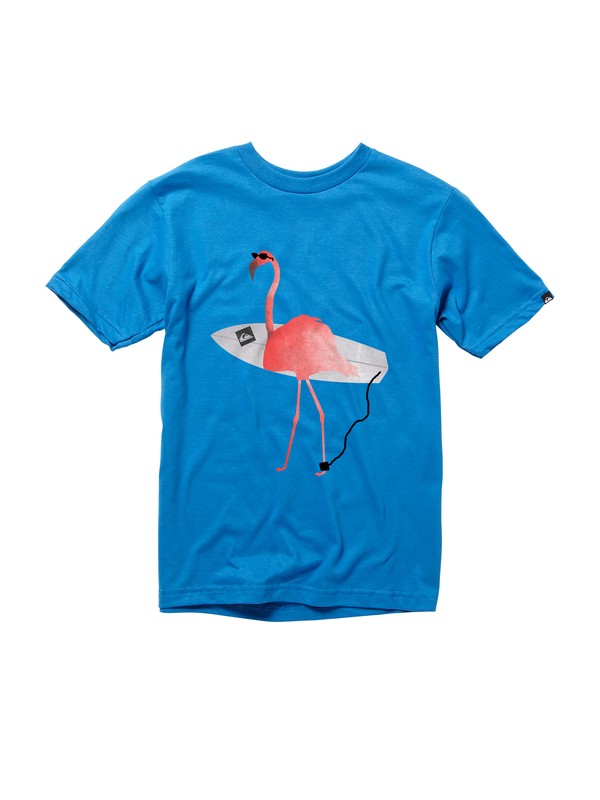 quiksilver, Boys 8-16 Flamingo T-shirt, SNORKEL (bqc0) 0 Boys 8-16 Flamingo T-shirt AQBZT00312 Quiksilver