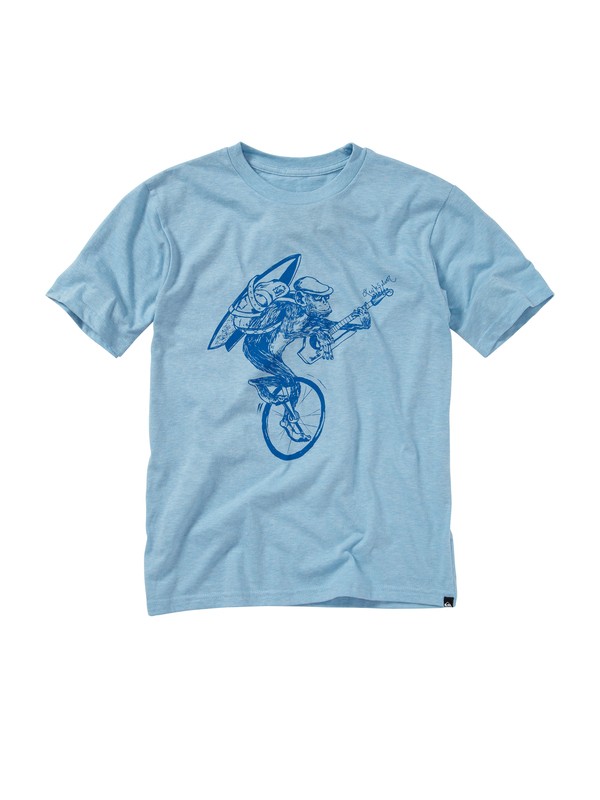quiksilver, Boys 8-16 Monkey Jazz T-shirt, ICICLE HEATHER (bfgh) 0 Boys 8-16 Monkey Jazz T-shirt AQBZT00327 Quiksilver