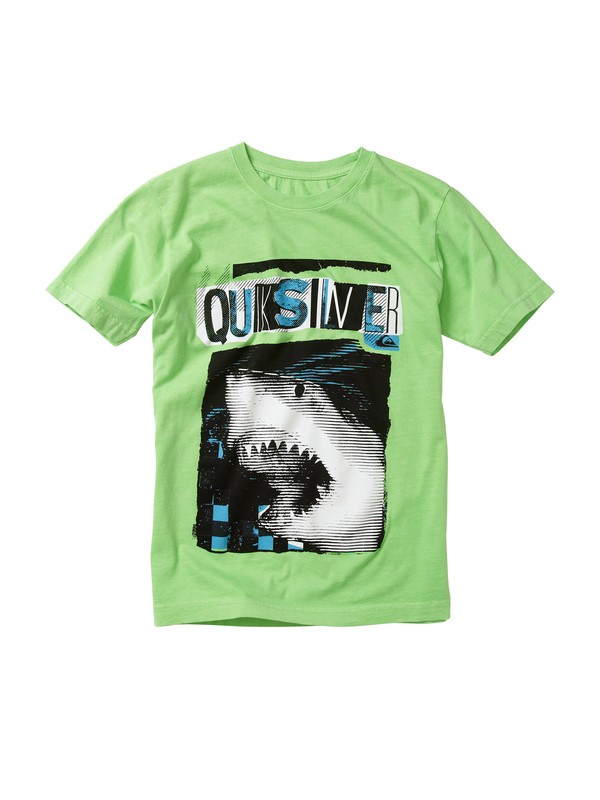 quiksilver, Boys 8-16 Bitten T-shirt, NEON GREEN (gkq0) 0 Boys 8-16 Bitten T-shirt AQBZT00336 Quiksilver