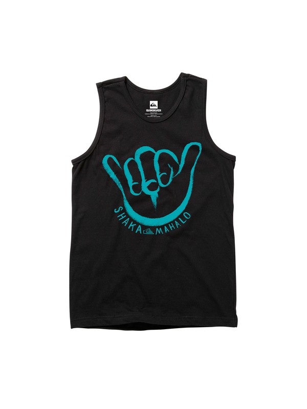 quiksilver, Boys 8-16 Shaka Loca Tank, BLACK (kvj0) 0 Boys 8-16 Shaka Loca Tank AQBZT00427 Quiksilver