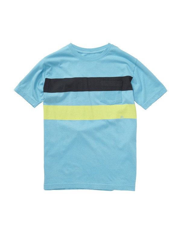 quiksilver, Boys 8-16 Twinny T-Shirt, LAGOON (bhr0) 0 Boys 8-16 Twinny T-Shirt AQBZT00438 Quiksilver