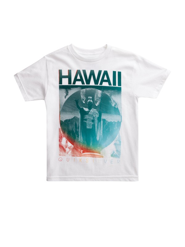 quiksilver, Kingdom BY T-Shirt, WHITE (wbb0) 0 Kingdom BY T-Shirt AQBZT00579 Quiksilver