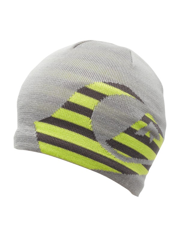 quiksilver, Baby Stacked Beanie, HAZE (sgr0) 0 Baby Stacked Beanie AQIHA00007 Quiksilver