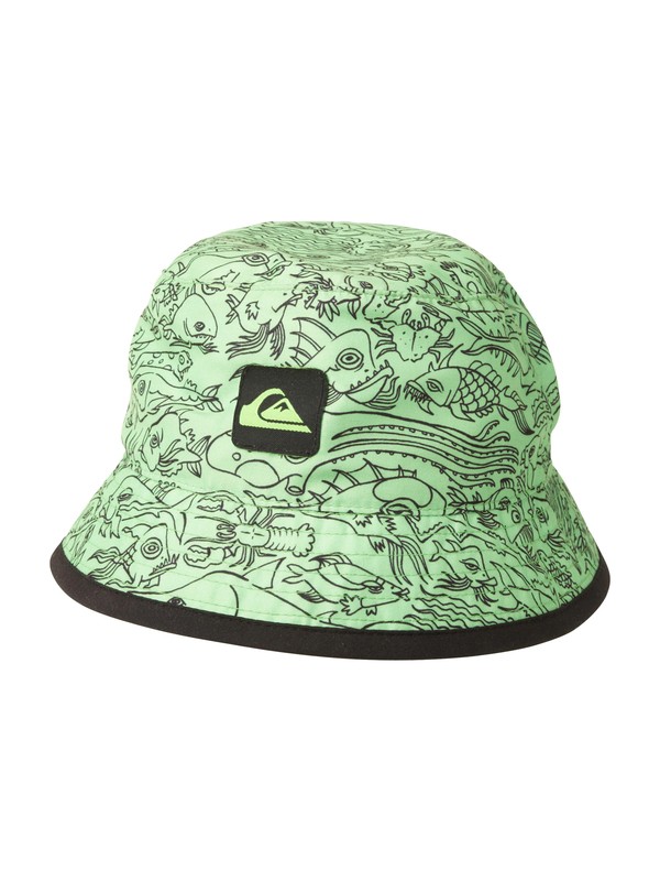 quiksilver, Baby Gromett Hat, BRIGHT GREEN (gha0) 0 Baby Gromett Hat AQIHA00016 Quiksilver