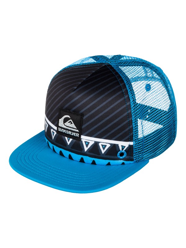 quiksilver, Baby Boardies Hat, CYAN (bmj0) 0 Baby Boardies Hat AQIHA03001 Quiksilver