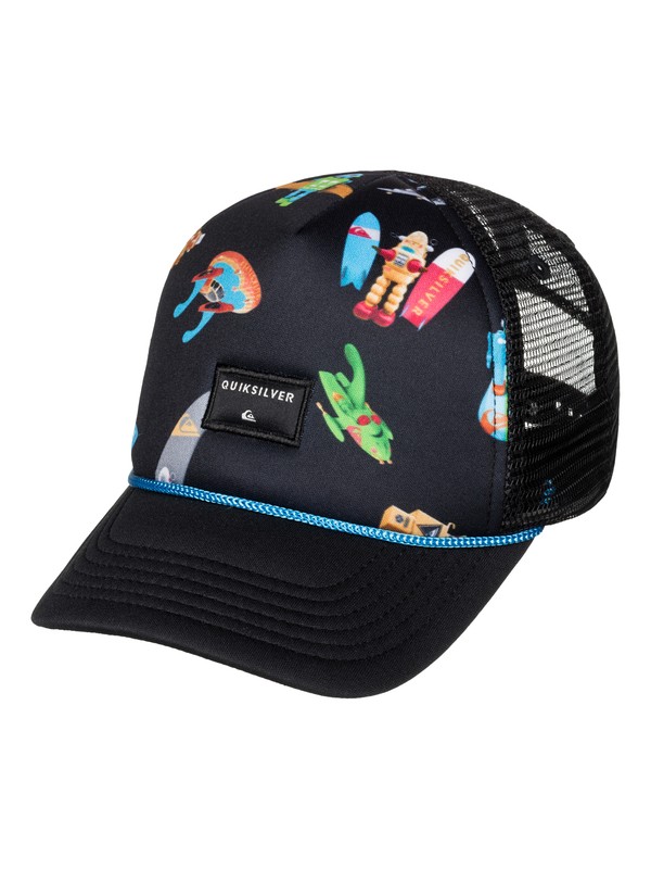 quiksilver, Submarine - Trucker Cap, BLACK (kvj0) 0 Submarine - Trucker Cap AQIHA03051 Quiksilver
