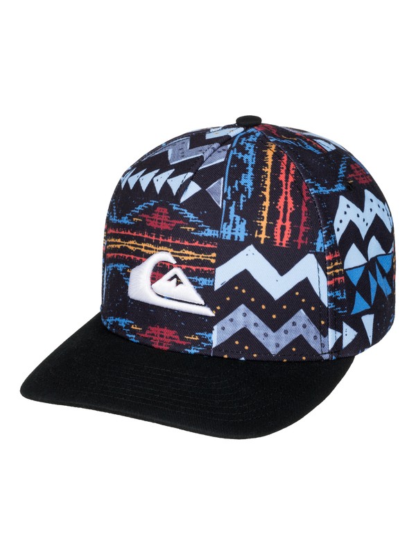 quiksilver, Baby Fixtail Snapback Hat, BLACK (kvj0) 0 Baby Fixtail Snapback Hat AQIHA03054 Quiksilver
