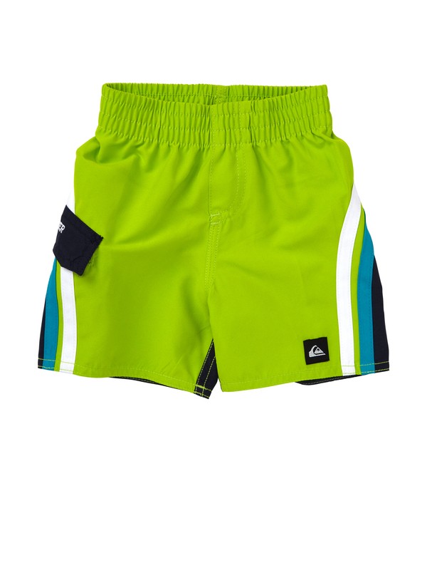 quiksilver, Baby Batter Volley Boardshorts, LIME GREEN (gjz0) 0 Baby Batter Volley Boardshorts AQIJV00023 Quiksilver