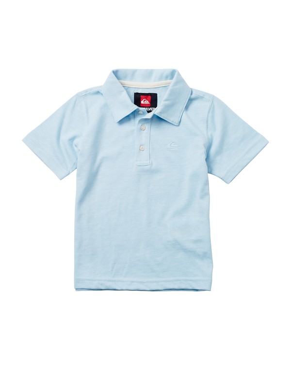 quiksilver, Baby Get It Polo Shirt, ICICLE (bfg0) 0 Baby Get It Polo Shirt AQIKT00047 Quiksilver