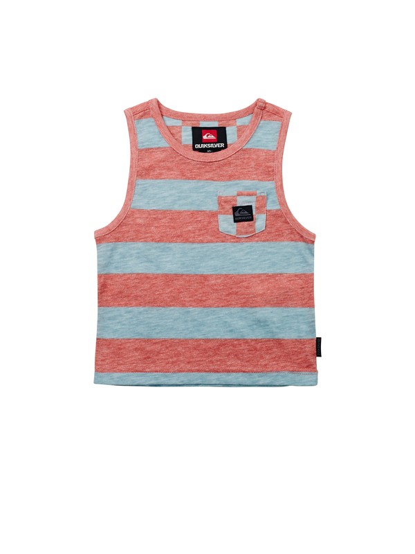 quiksilver, Baby Check Your Neck Tank, ICICLE (bfg3) 0 Baby Check Your Neck Tank AQIKT00060 Quiksilver