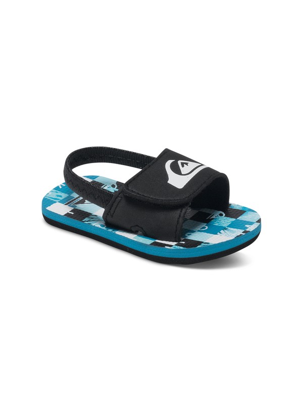 quiksilver, Molokai Layback - Chanclas, BLACK/BLUE/WHITE (xkbw) 0 Molokai Layback - Chanclas AQIL100003 Quiksilver