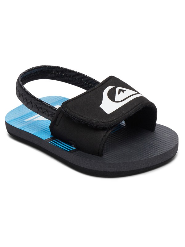 quiksilver, Molokai Layback - Sandalias Slider, BLACK/GREY/BLUE (xksb) 0 Molokai Layback - Sandalias Slider Negro AQIL100006 Quiksilver