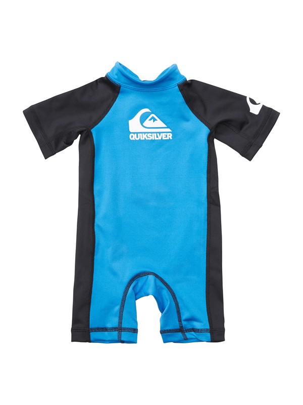 quiksilver, Baby Shore Pound Springsuit, BLUE (bqn0) 0 Baby Shore Pound Springsuit AQIW500000 Quiksilver