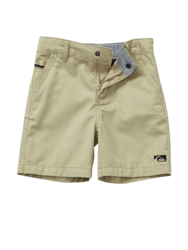 quiksilver, Baby All Stoked Shorts, CORK (tka0) 0 Baby All Stoked Shorts AQIWS00015 Quiksilver