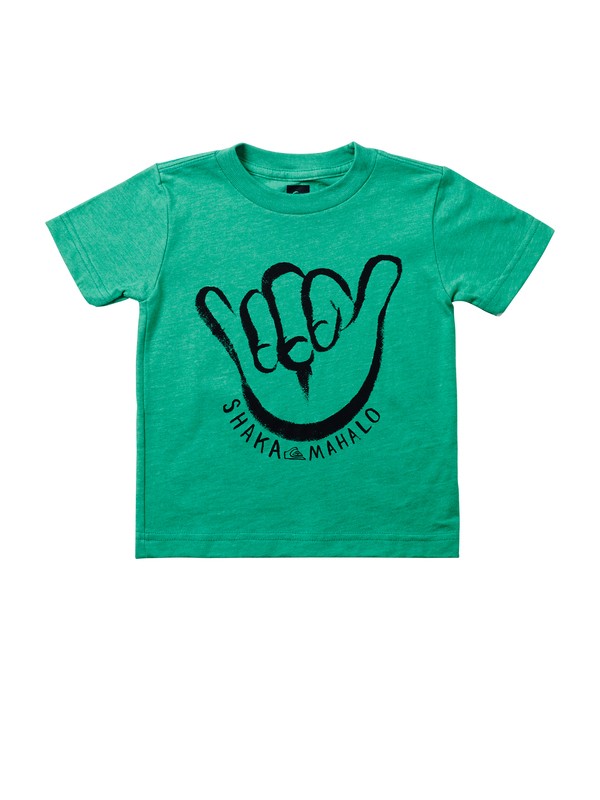 quiksilver, Baby Shaka Loca T-Shirt, LEPRECHAUN HEATHER (gnzh) 0 Baby Shaka Loca T-Shirt AQIZT00101 Quiksilver