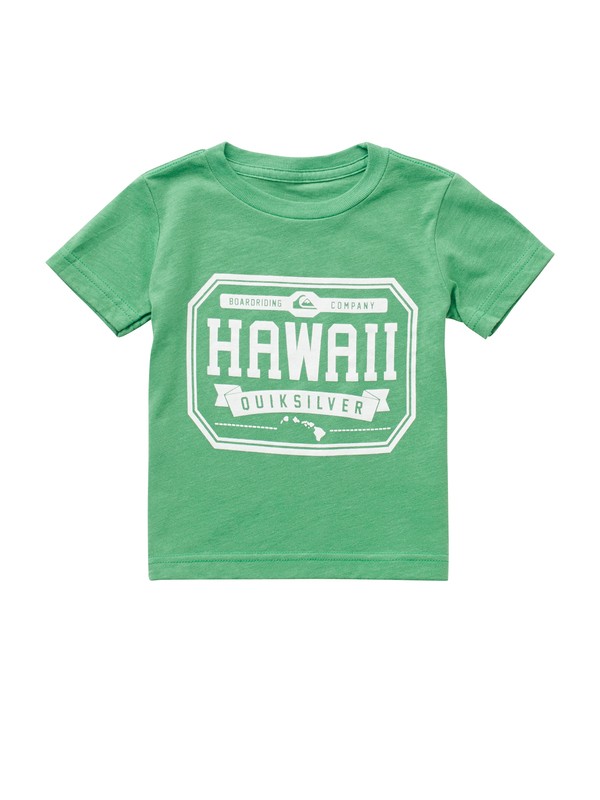 quiksilver, Baby Kane In T-shirt, VERDE HEATHER (gpsh) 0 Baby Kane In T-shirt AQIZT00122 Quiksilver