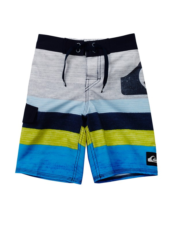 quiksilver, Boys 2-7 Slater Boardshorts, ICICLE (bfg3) 0 Boys 2-7 Slater Boardshorts AQKBS00072 Quiksilver