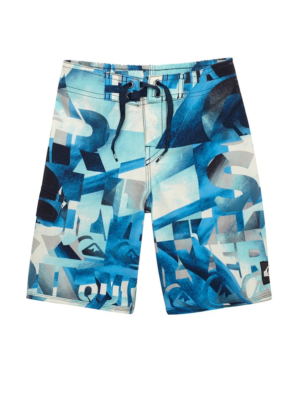 quiksilver, Boys 2-7 Night Waka Boardshorts, SNORKLE (bqc6) 0 Boys 2-7 Night Waka Boardshorts AQKBS00083 Quiksilver