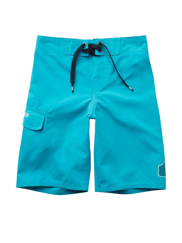 quiksilver, Boys 2-7 Stomping Boardshorts, TILE BLUE (bny0) 0 Boys 2-7 Stomping Boardshorts AQKBS00087 Quiksilver