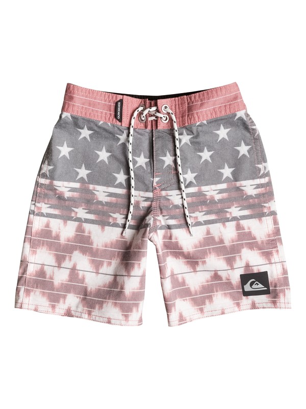 Swell Americana 19" - Board Shorts AQKBS03047 0 Boys 2-7 Swell Americana 19" Boardshorts AQKBS03047 Quiksilver