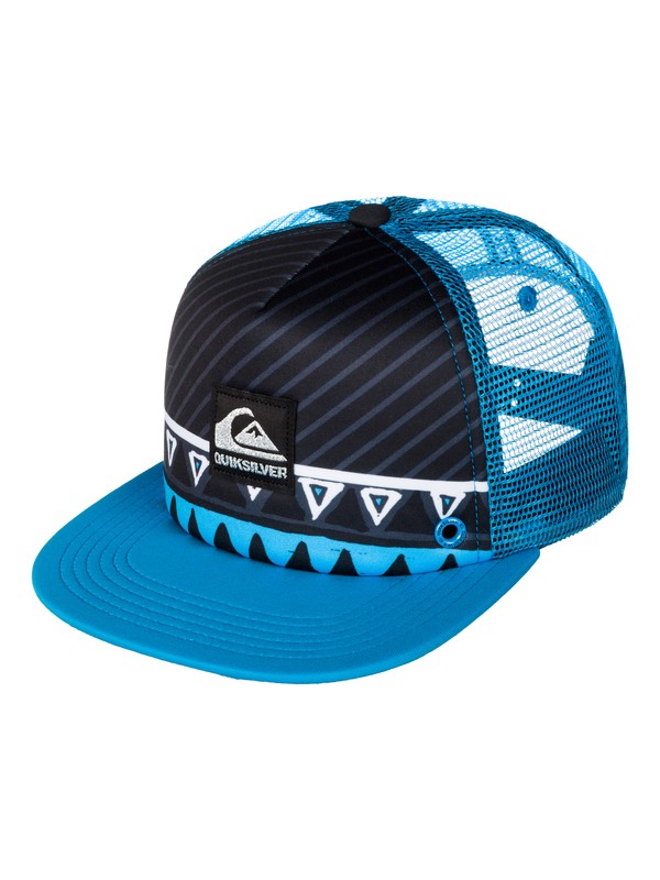 quiksilver, Boys 2-7 Boardies Hat, CYAN (bmj0) 0 Boys 2-7 Boardies Hat AQKHA03011 Quiksilver
