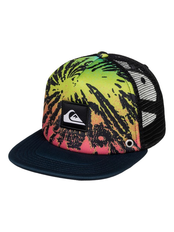 quiksilver, Boardies - Gorra tipo trucker, GLITCHED FIERY CORAL (mkz6) 0 Boardies - Gorra tipo trucker AQKHA03101 Quiksilver