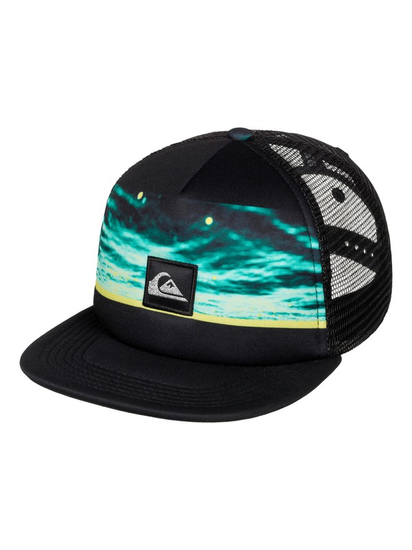 quiksilver, Boy's 2-7 Freshness Trucker Hat, VIRIDINE GREEN (bnf0) 0 Boy's 2-7 Freshness Trucker Hat AQKHA03149 Quiksilver