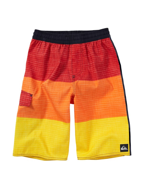 quiksilver, Boys 2-7 Sliced Volleys, SUNSET (yjz3) 0 Boys 2-7 Sliced Volleys AQKJV00043 Quiksilver