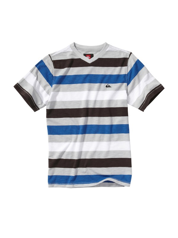 quiksilver, Boys 2-7 Tower Rip V-Neck T-Shirt, ALLOY (sgr3) 0 Boys 2-7 Tower Rip V-Neck T-Shirt AQKKT00047 Quiksilver