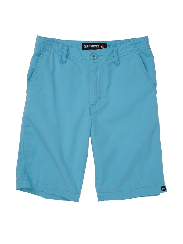 quiksilver, Boys 2-7 Minor Road Walk Shorts, LAGOON (bhr0) 0 Boys 2-7 Minor Road Walk Shorts AQKWS00038 Quiksilver