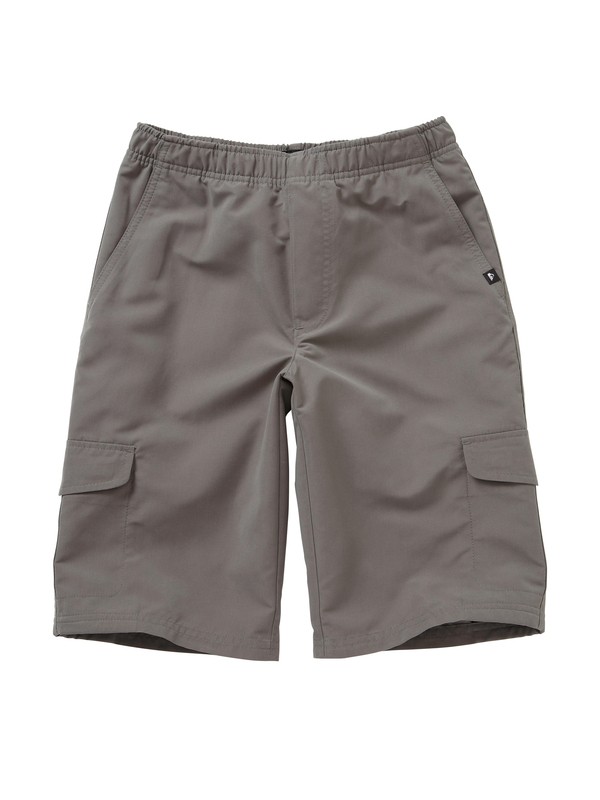 quiksilver, Boys 2-7 Trooper Walk Shorts, METAL (kpc0) 0 Boys 2-7 Trooper Walk Shorts AQKWS00044 Quiksilver