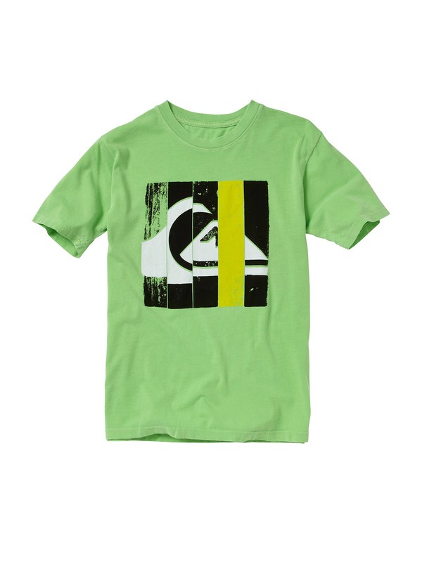 quiksilver, Boys 2-7 Vertebrae T-Shirt, NEON GREEN (brg) 0 Boys 2-7 Vertebrae T-Shirt AQKZT00056 Quiksilver