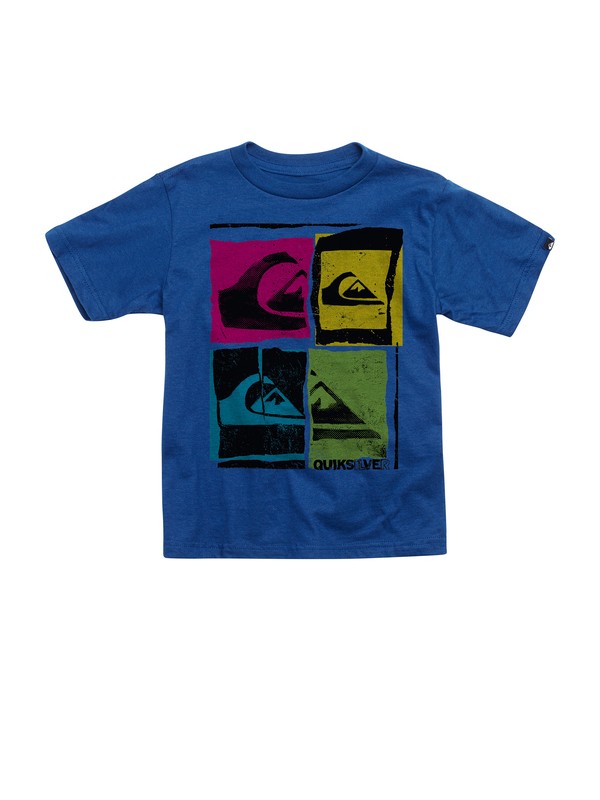 quiksilver, boys 2-7 Iconoclass T-shirt, TWILIGHT BLUE (bsa0) 0 boys 2-7 Iconoclass T-shirt AQKZT00217 Quiksilver